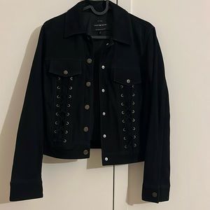 Lucky Brand Genuine Goat Suede Jacket